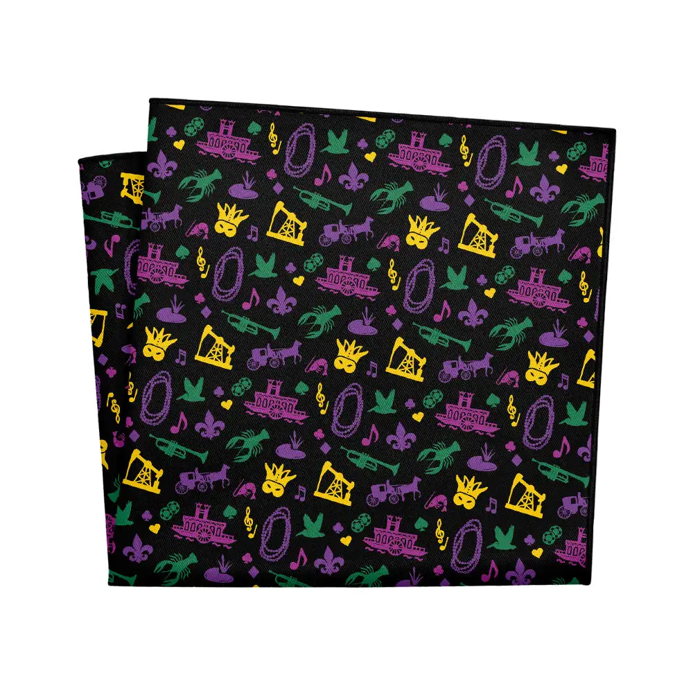 Contemporary Clean Suit Pocket Square
