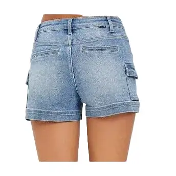 Modern Denim High Rise Shorts