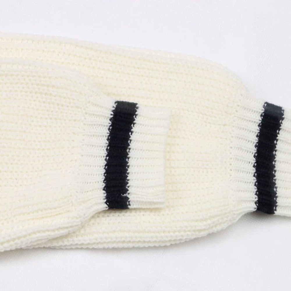 Oversized V-Neck Vintage Sweater