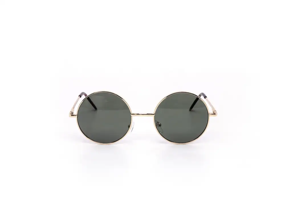 12-Pack Metal Round Gradient Sunglasses