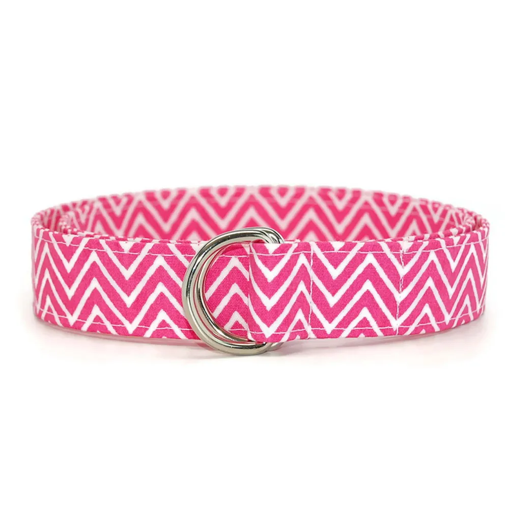 Chevron Pattern Cotton Belt