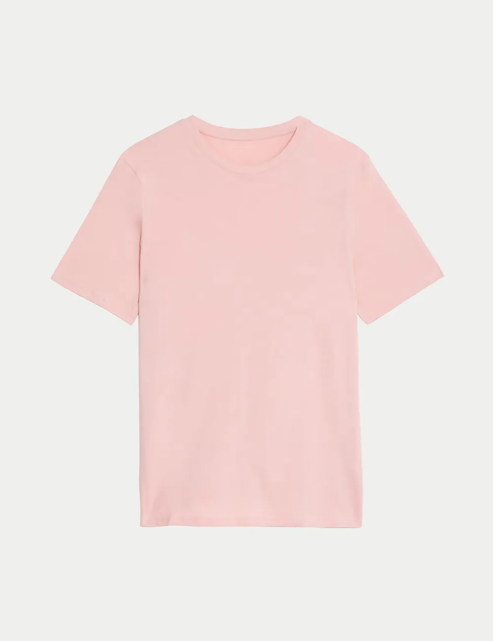 White Basic Crew Neck Short Sleeve Tee