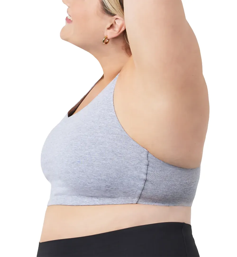 Streamlined Racerback Wire Free Sports Bra