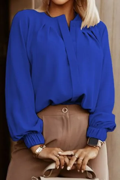 Relaxed Crew Neck Shirt