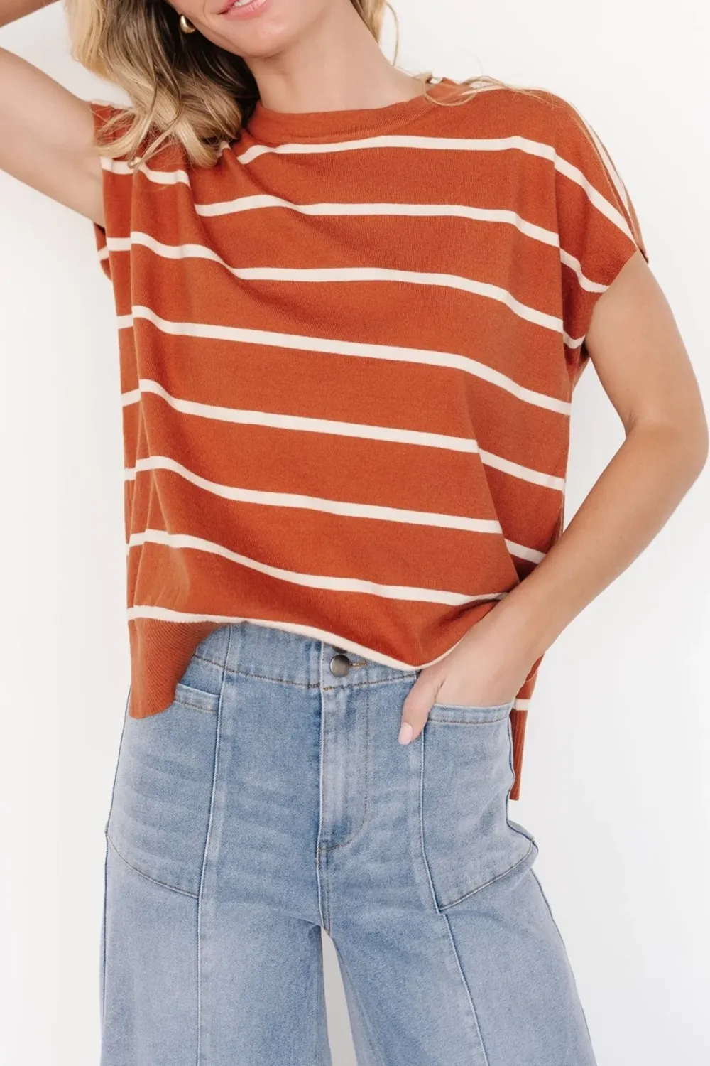 Versatile Striped Casual Breathable Short-Sleeved Shirt