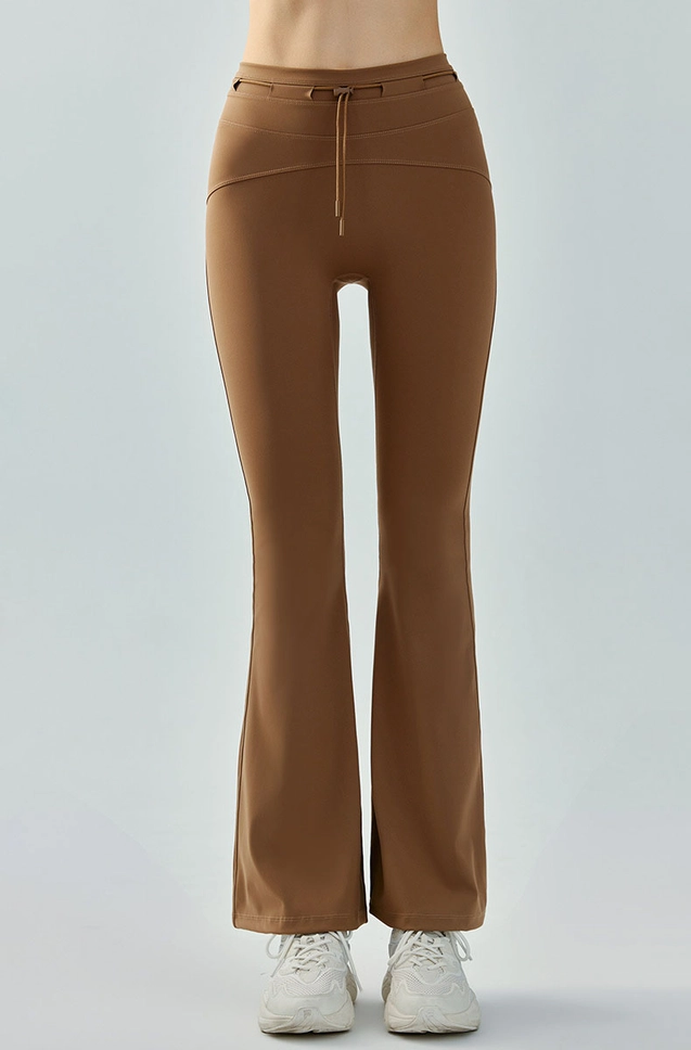 High Waist Flared Yoga Pants
