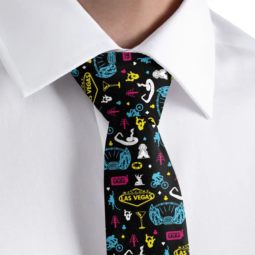 Modern Heritage Emblem Design Necktie