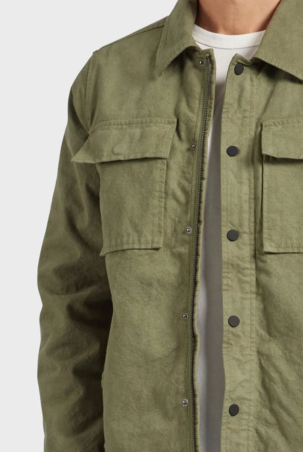 Evergreen Corduroy Shirt Jacket