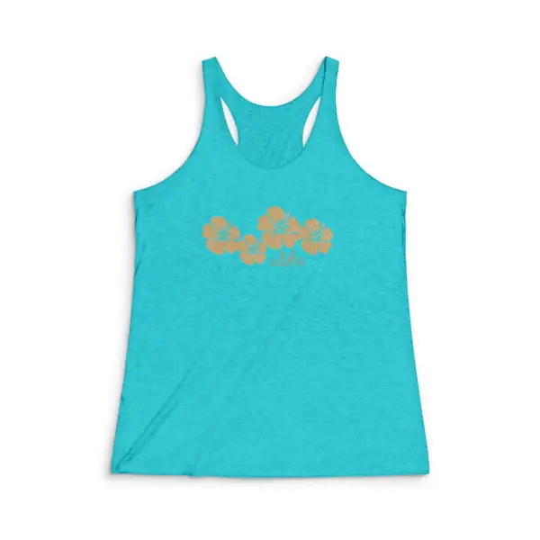 Hibiscus Floral Racerback Tank