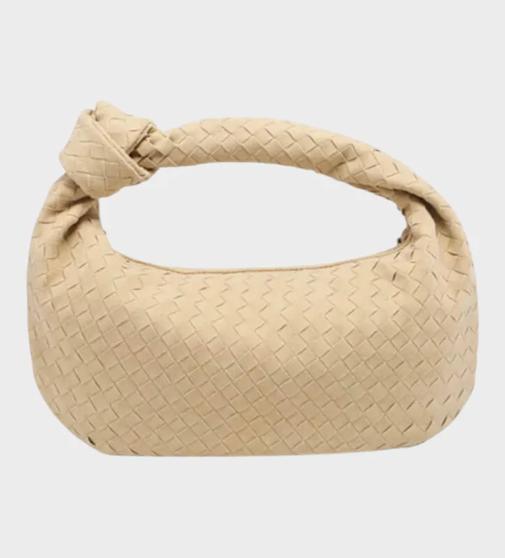 Boxy Suede Handbag