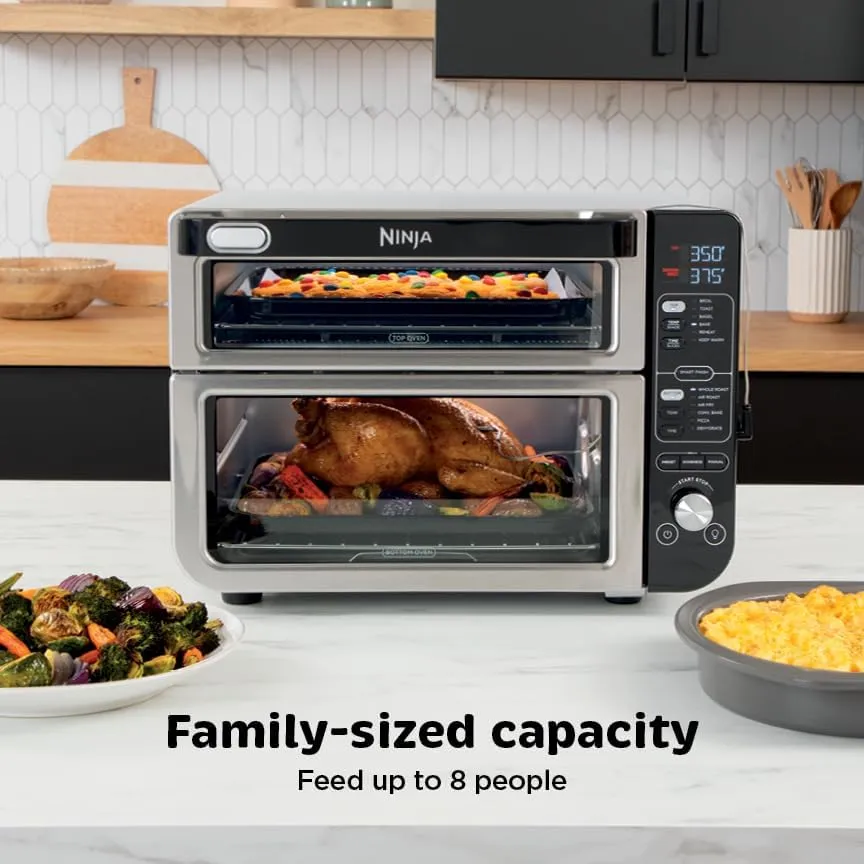 Ninja DCT451 12-in-1 Smart Double Oven with FlexDoor