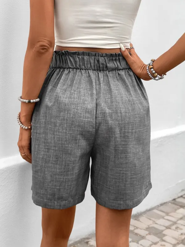 Frill Shorts Pocket