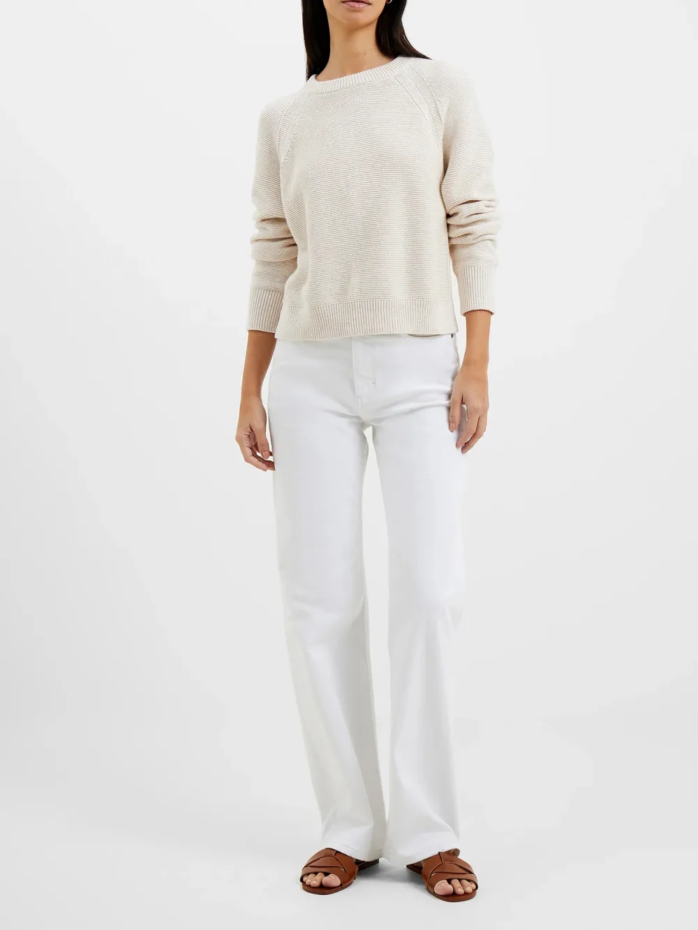 Simple And Versatile Round Neck Commuter Style Sweater