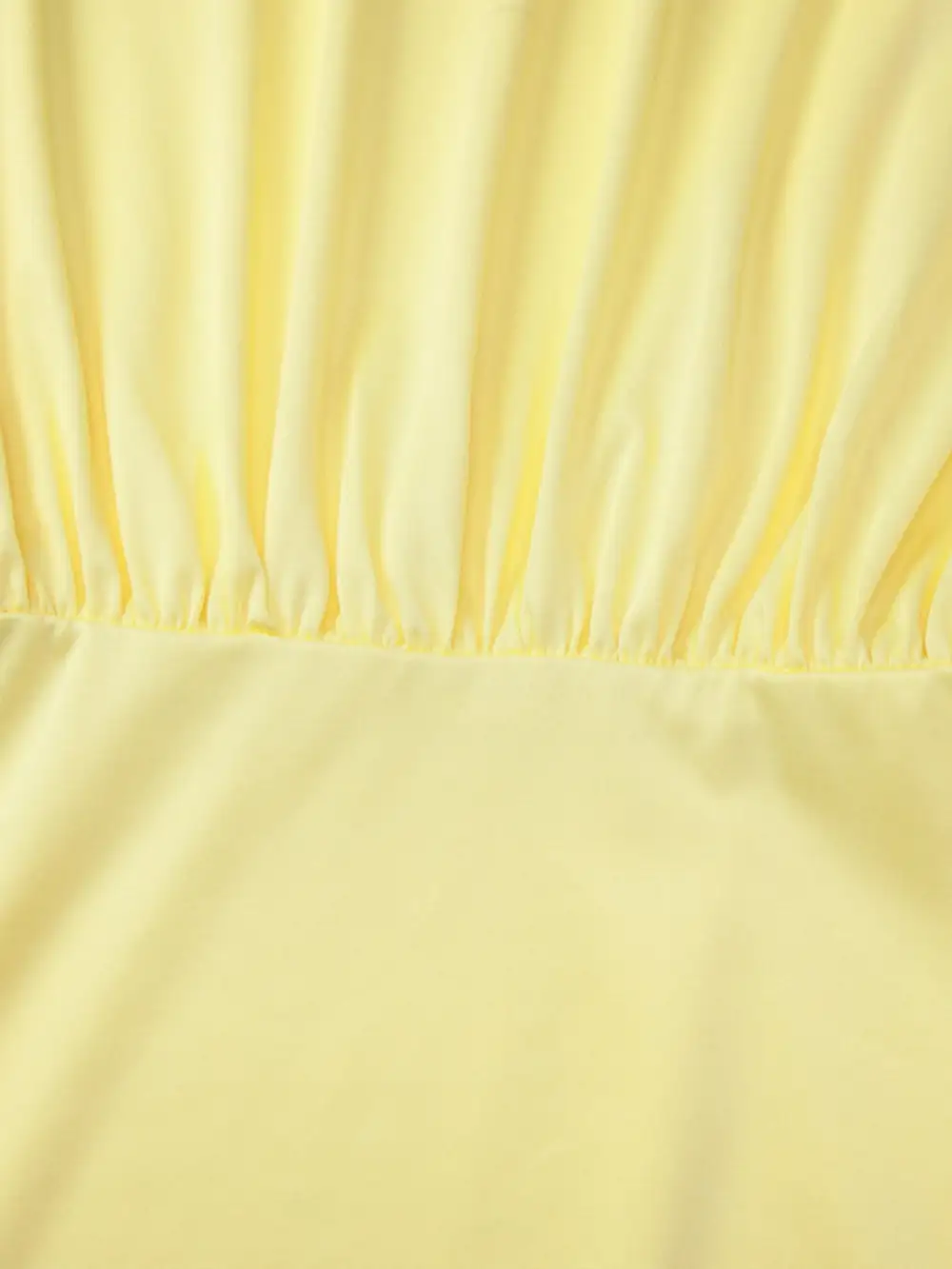 Relaxed Shape Ruched Mini Dress