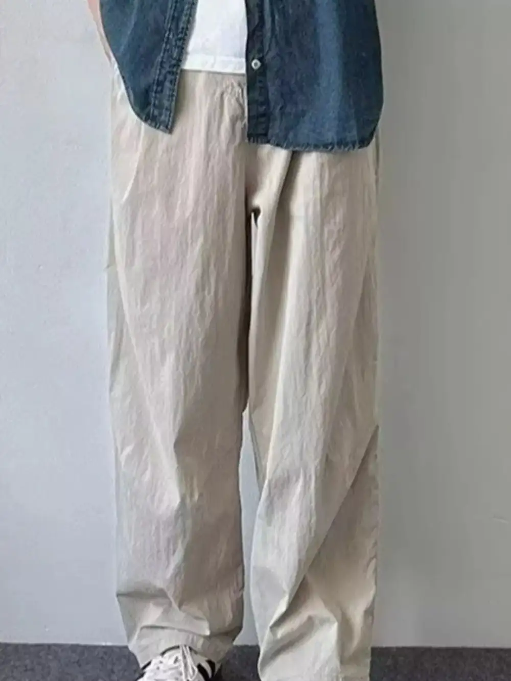 Men's Plus Size Loose Fit Casual Pants