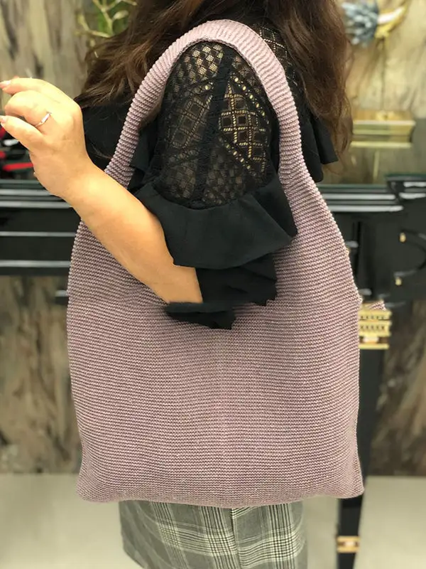 Classic Woven Vintage Shoulder Bag
