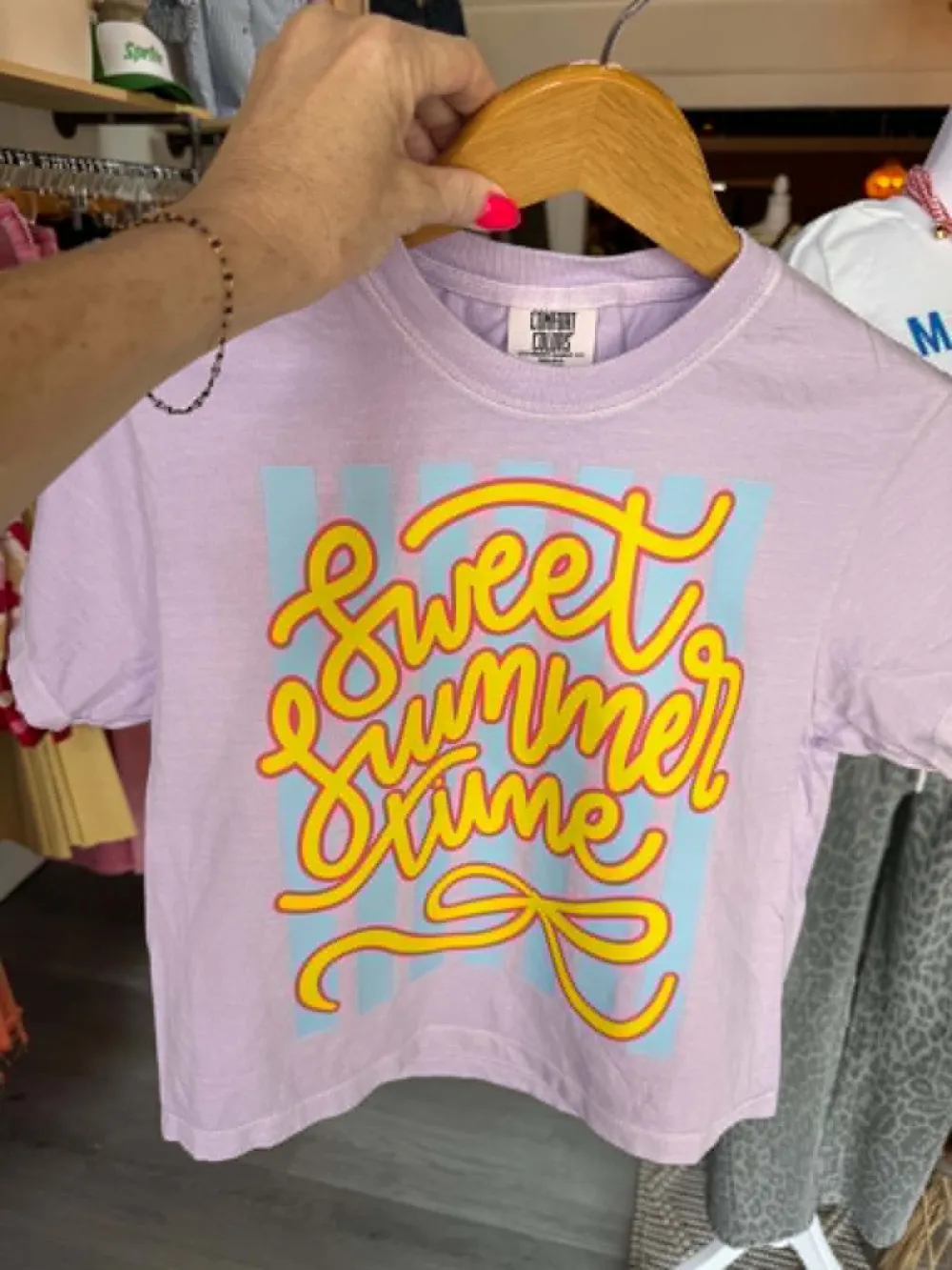 Sweet Time Cropped Tee