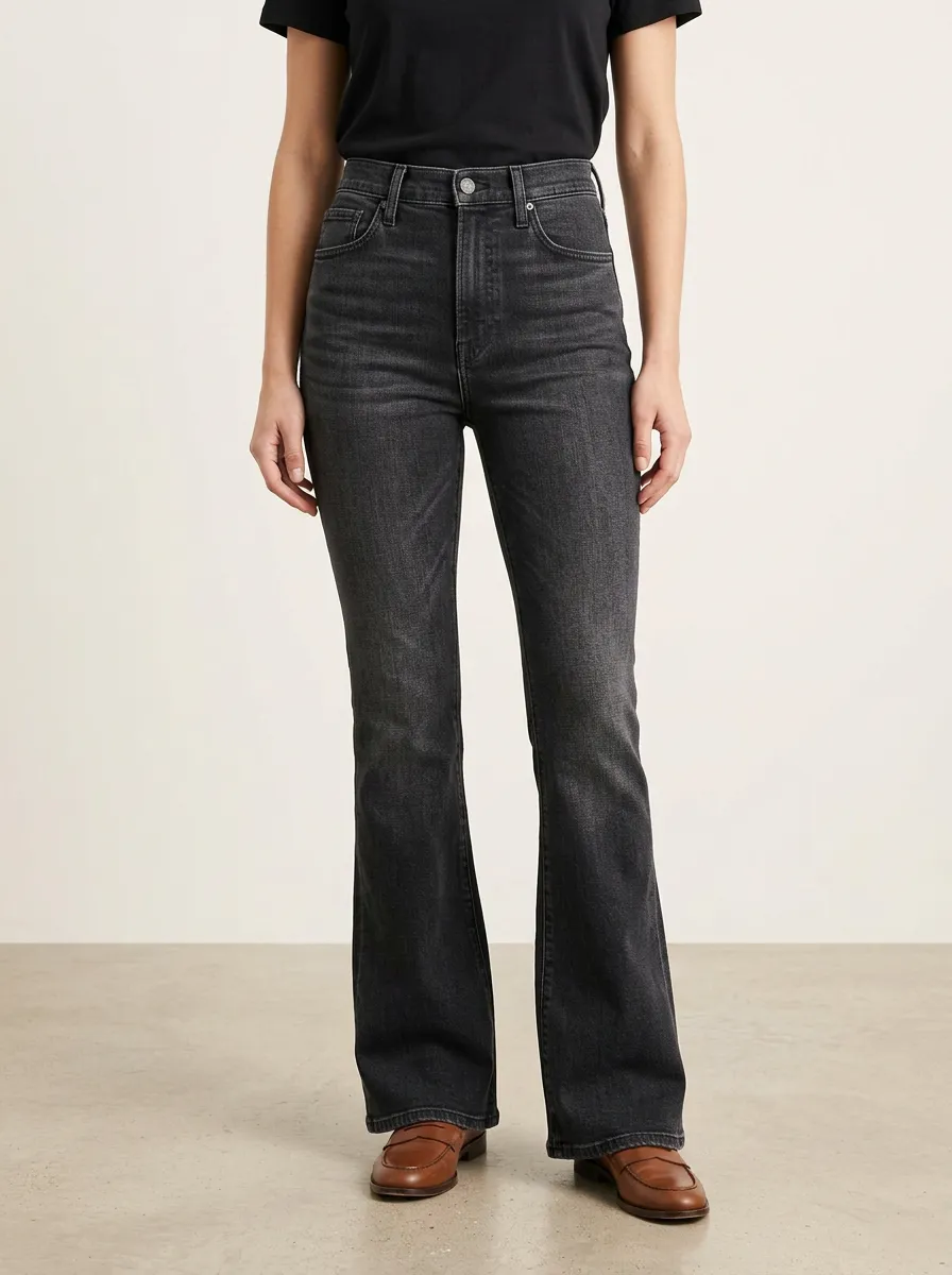 Women's High-Rise Flare Jeans