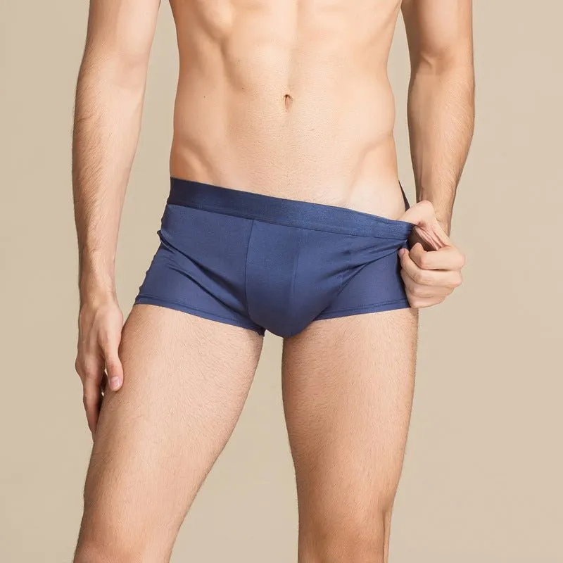 Smooth Silk Mid Rise Boxer Briefs
