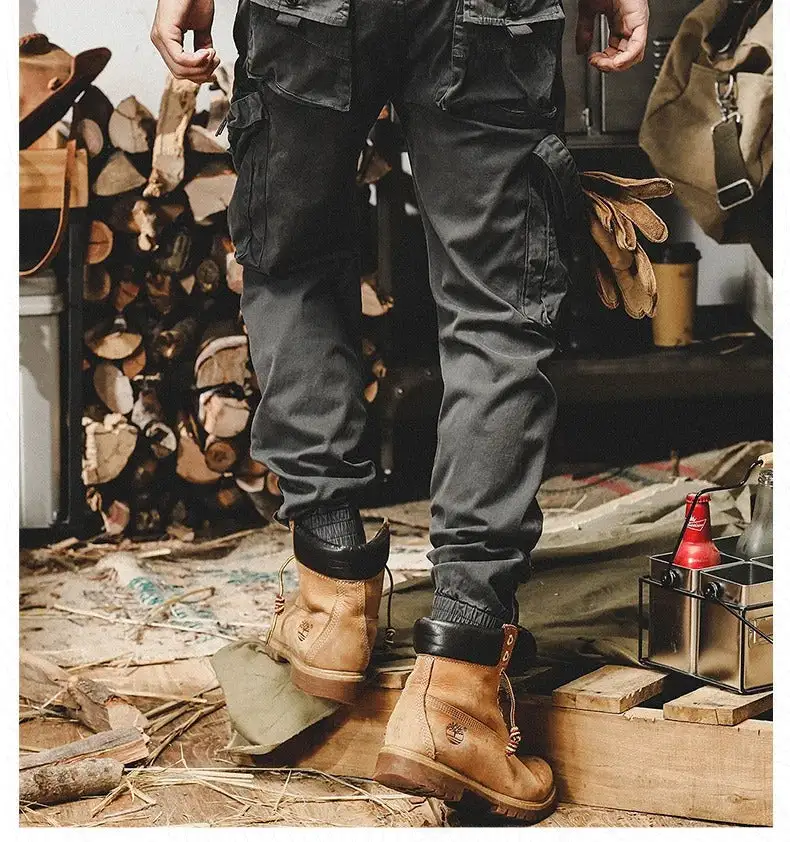 Men's Stretch Cargo Pants with Pockets