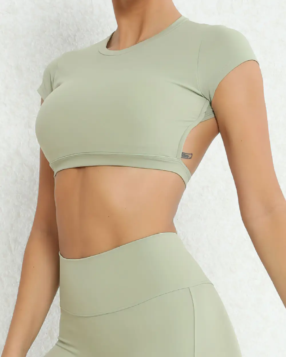 Sleek Active Cropped T-Shirt