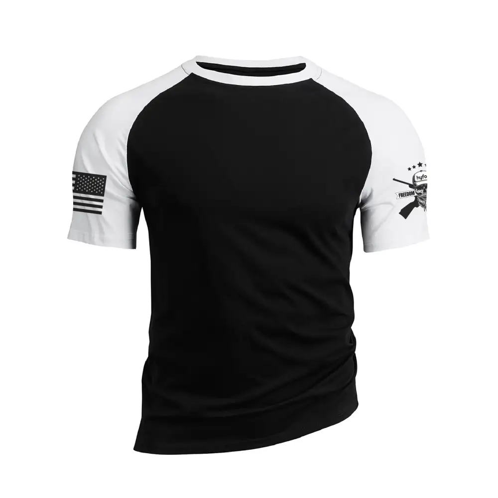 DON'T LIKE ME RAGLAN GRAPHIC TEE