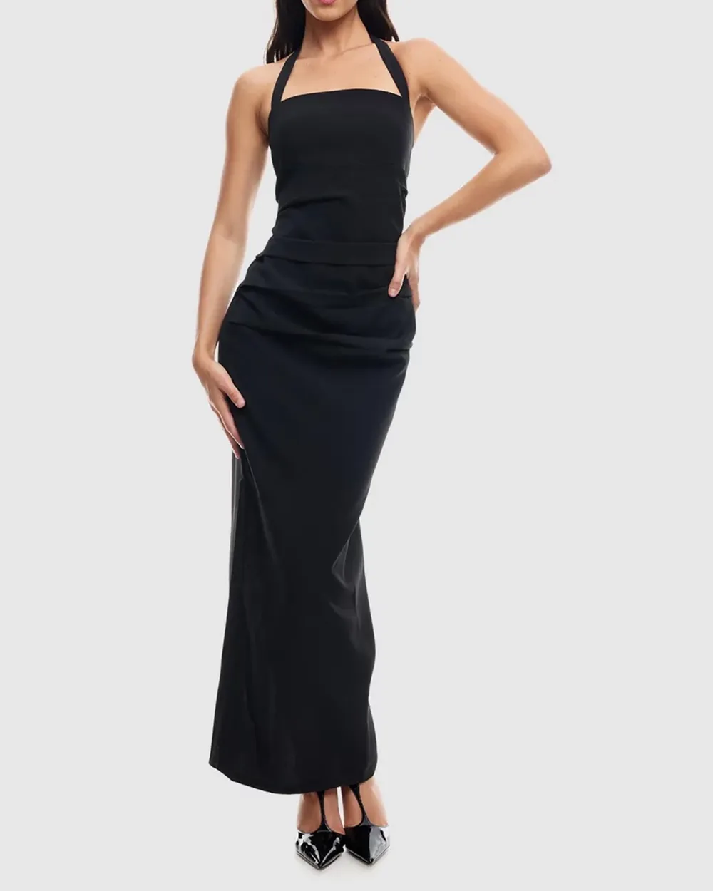 Halter Neck Sexy Maxi Dress