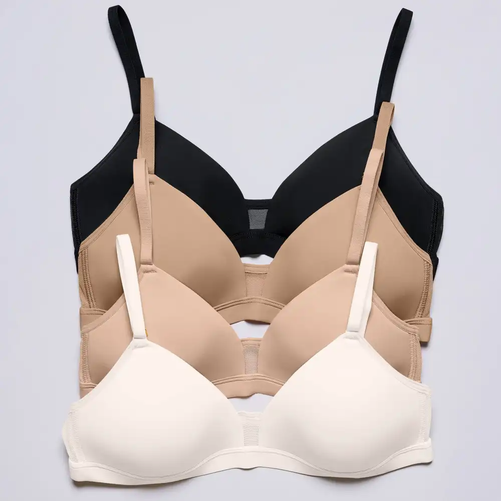 Feelgood Wirefree T-Shirt Bra Black