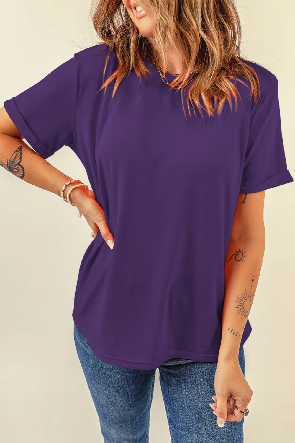 Airy Lace Casual Tee