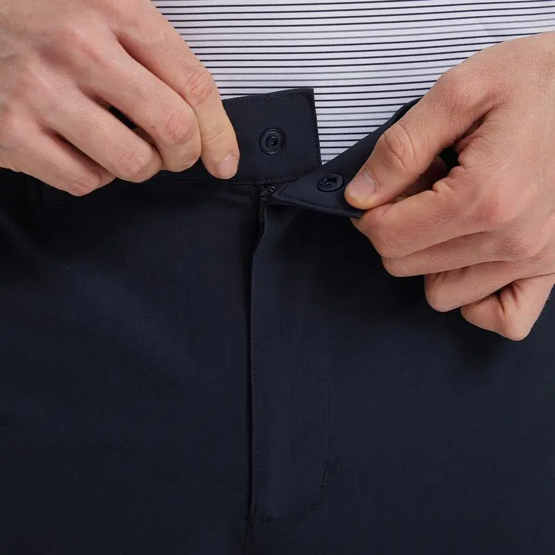 Mens Golf Pants 5 Pockets Lightweight - Dry Fit Water-Resistant Stretch Dress Work