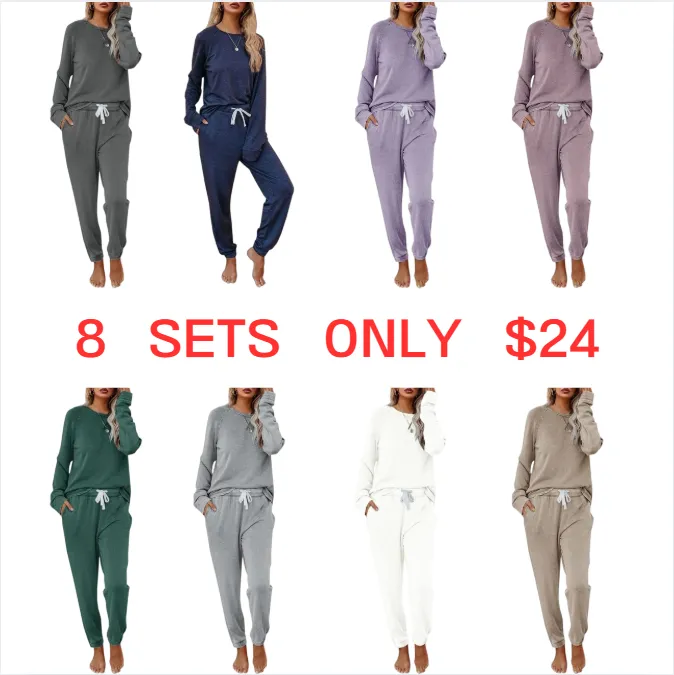 Women's Solid Sweatsuit