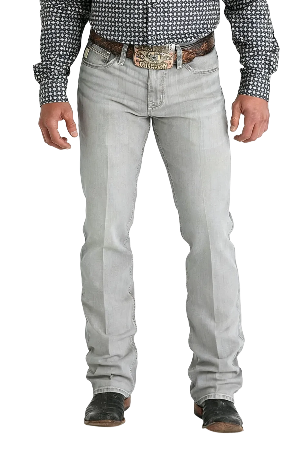 👖 Men's Slim Fit Boot Cut Jeans