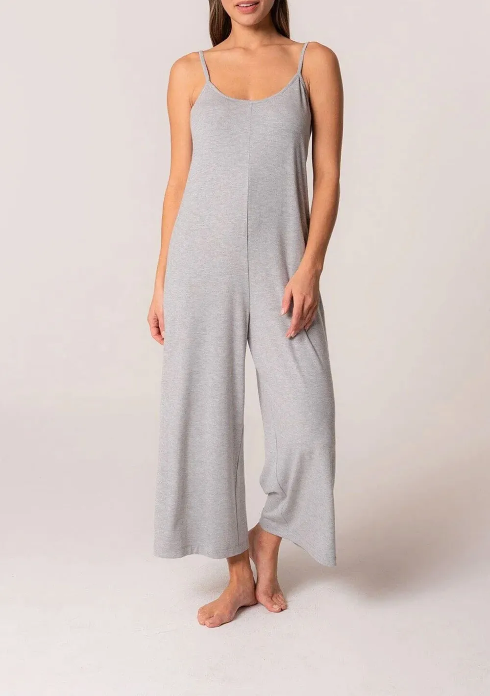 Casual Style Wide Leg Jumpsuit