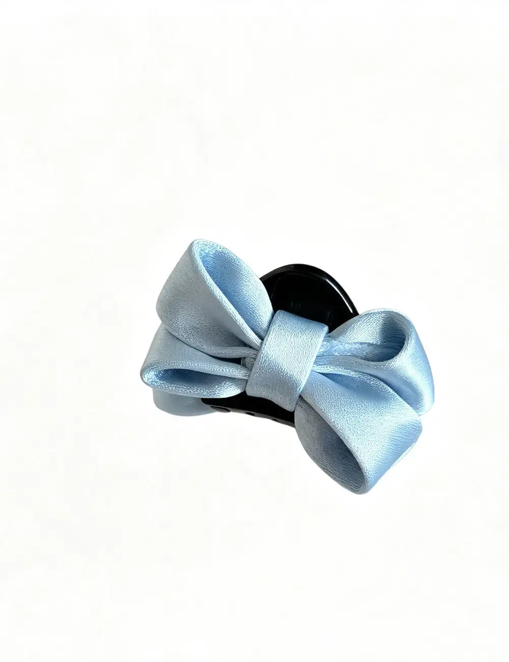 Satin Bow Shape Hair Clip Claw