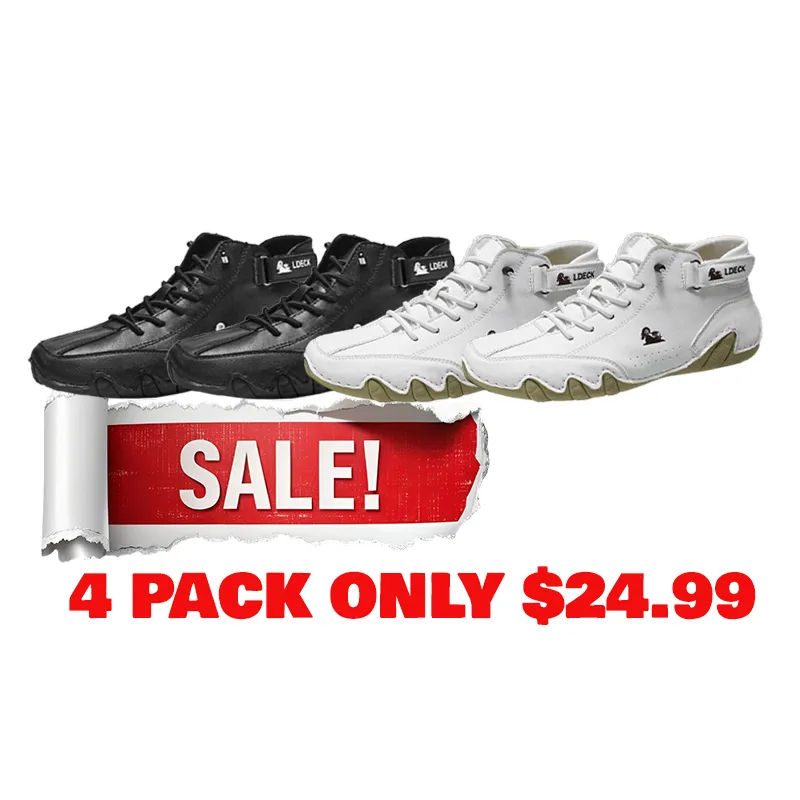 Men's Waterproof and Breathable Orthopedic Footwear