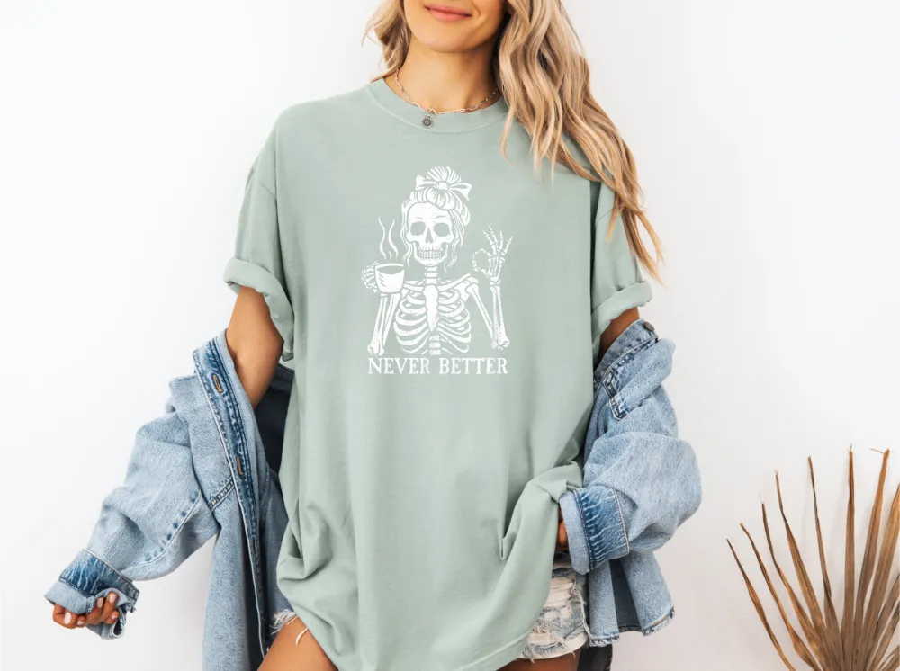 Easy Mood Graphic Garment Dyed Tee