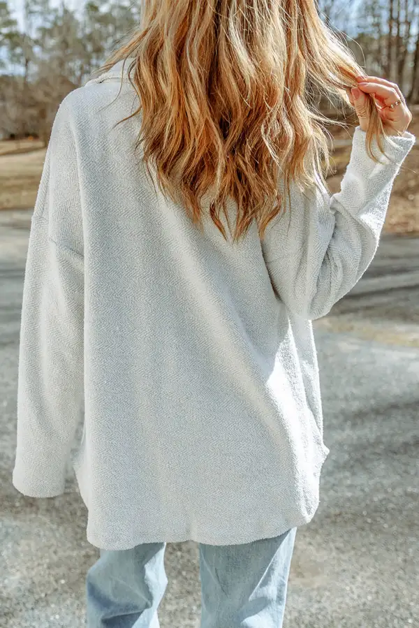 Pocket Flap Pocket Shacket