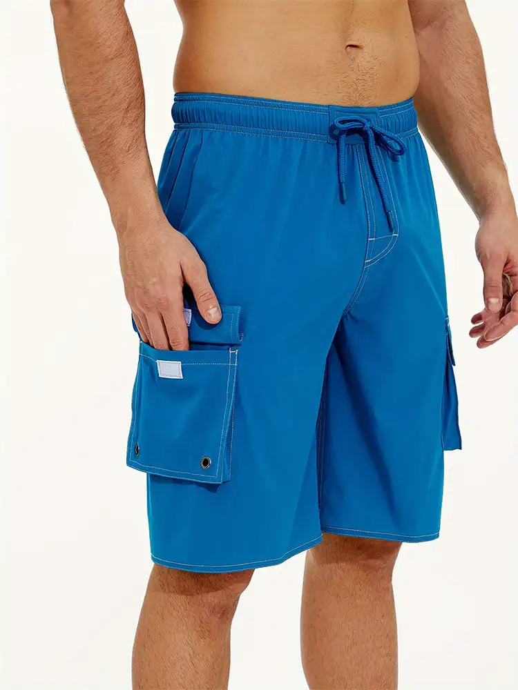 Men's Casual Side Stripe Boardshorts