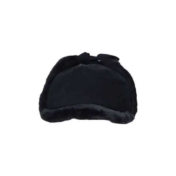 Earflap Fleece Corduroy Baseball Cap