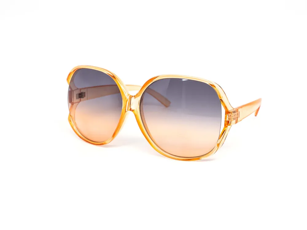 12-Pack Oversized Round Gradient Daily Sunglasses