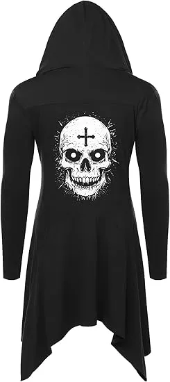 🖤 Men’s Long Hooded Cardigan – Effortless Style Meets Everyday Comfort