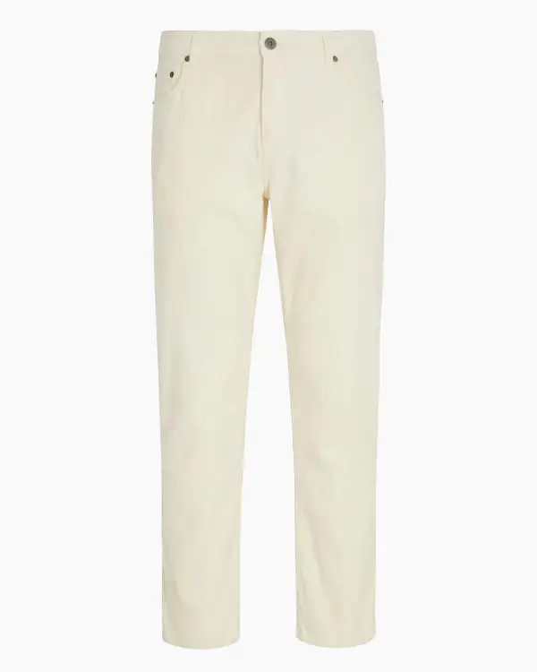 Stretch Corduroy Five-Pocket Pants