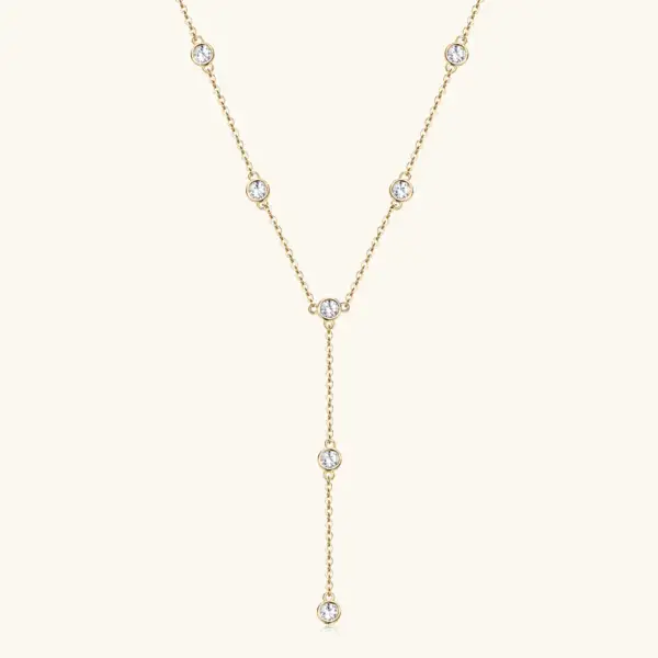 Carat Moissanite Sterling Necklace