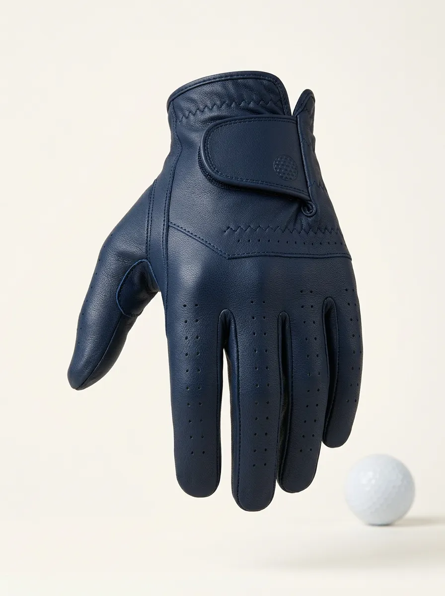 Practice Perforated Leather Golf Glove