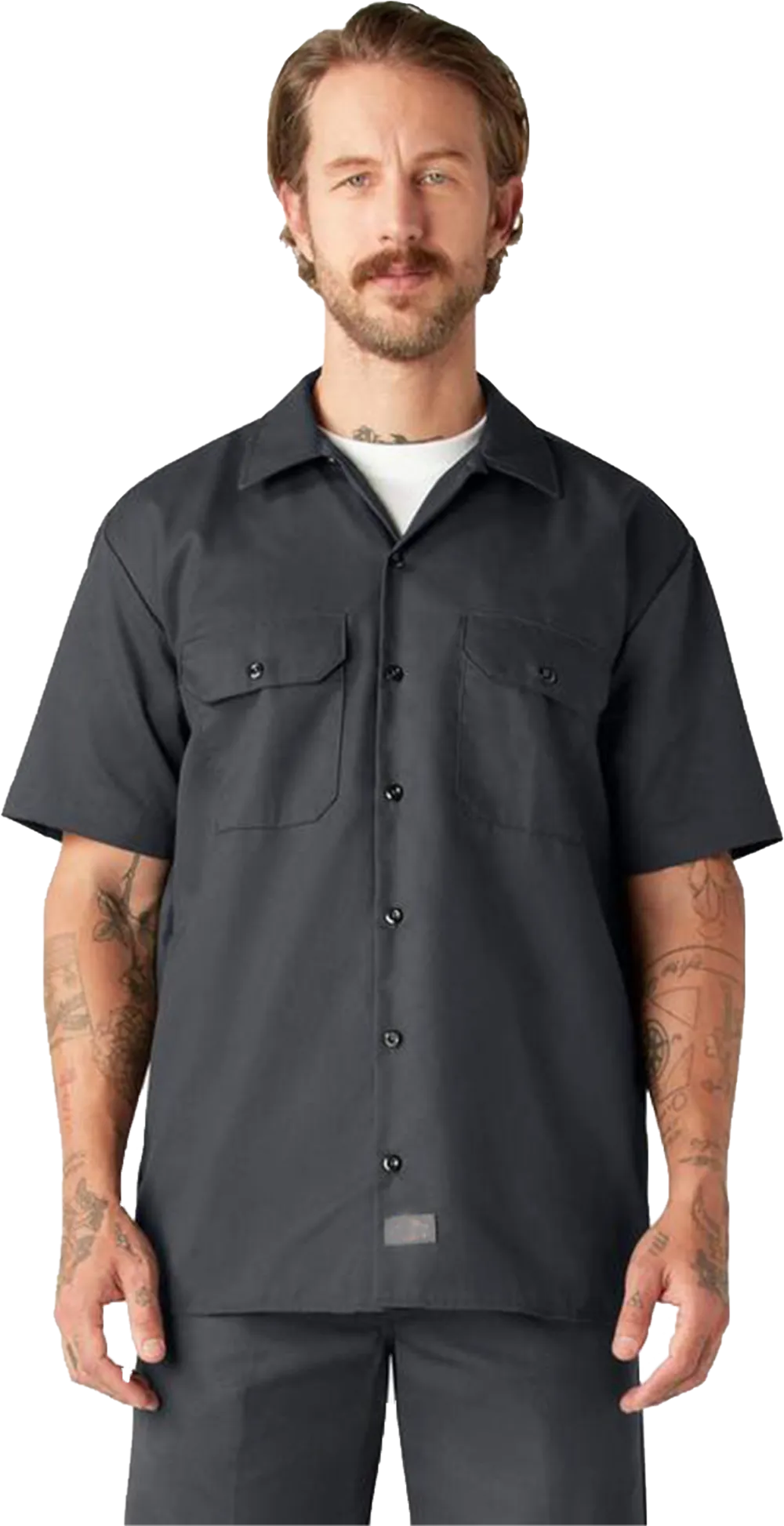 👕 Men’s Short Sleeve Work Shirt – Built for Comfort. Designed for Performance.