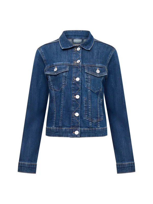 Classic Versatile Short Denim Jacket
