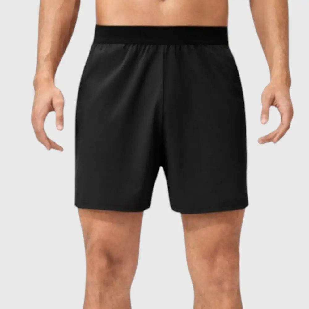 Elastic-Waist Quick-Dry Lightweight Men's Athletic Shorts