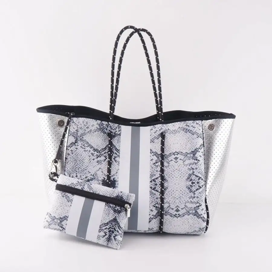 Neoprene Carryall Bag with Matching Pouch