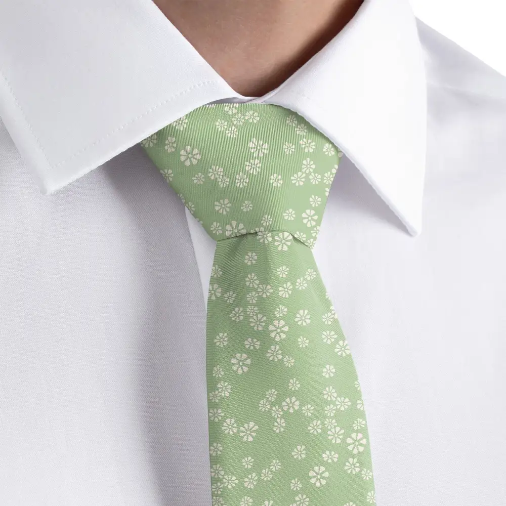 Elegant Floral Statement Necktie