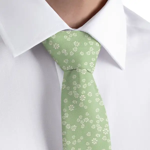 Elegant Floral Statement Necktie